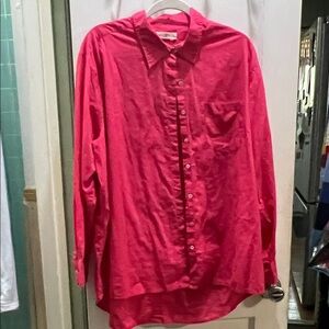 NATURAL LIFE Women's Bright Pink Blouse
